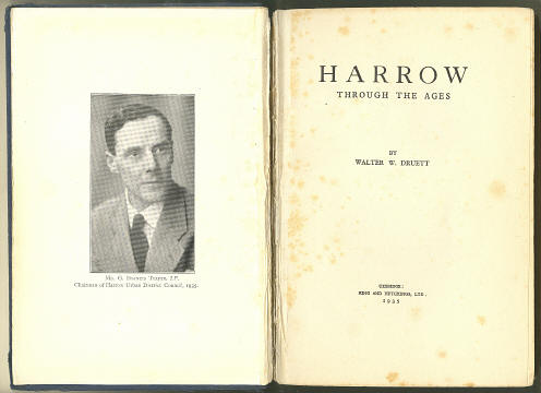 Druett, Walter W., - HARROW THROUGH THE AGES.