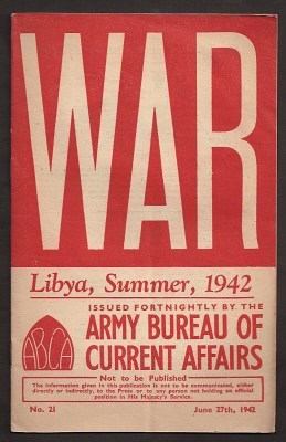 Anon., - WAR : issue 21 : June 27th, 1942 : [News Facts for Fighting Men].